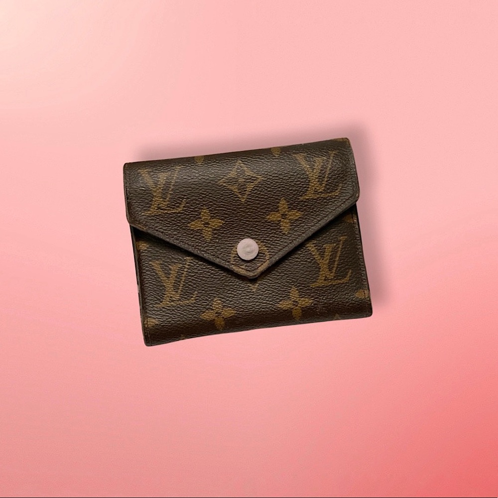 LOUIS VUITTON MONOGRAM VICTORINE WALLET ROSE BALLERINE